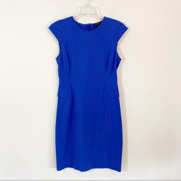 royal blue interview dress